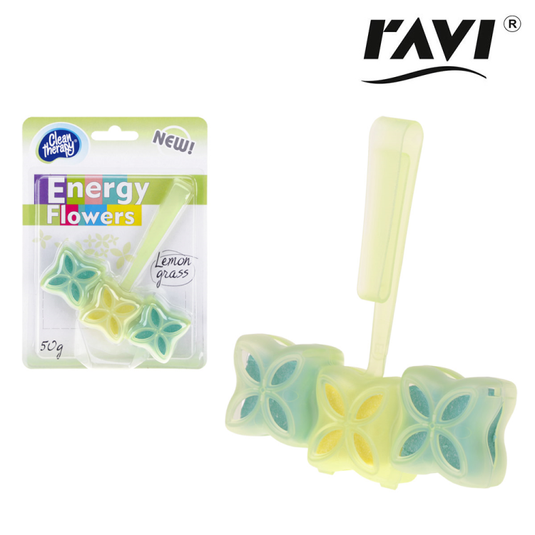 Zawieszka toaletowa Energy Flowers Lemon grass RAVI